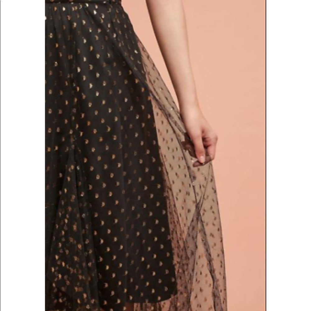NWOT Eva Franco highwaisted tulle skirt - Picture 4 of 16